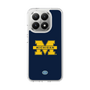 スリムプロテクションケース［ ミシガン大学 - ロゴ - Navy ］