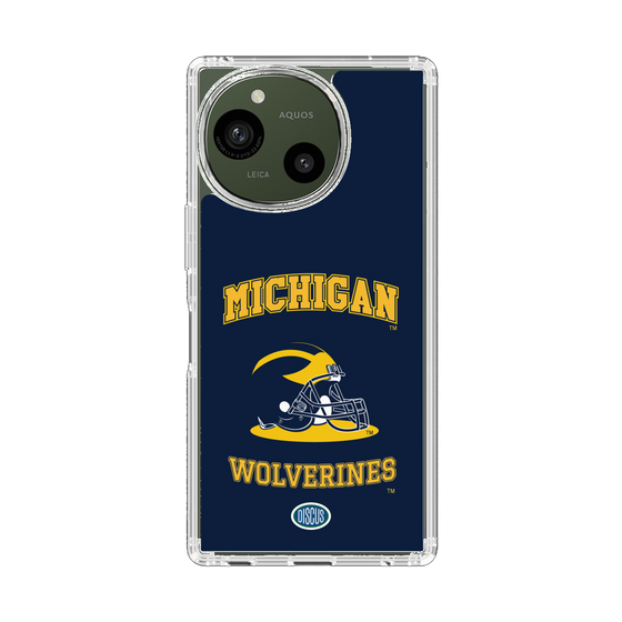 スリムプロテクションケース［ ミシガン大学 - ヘルメット ］