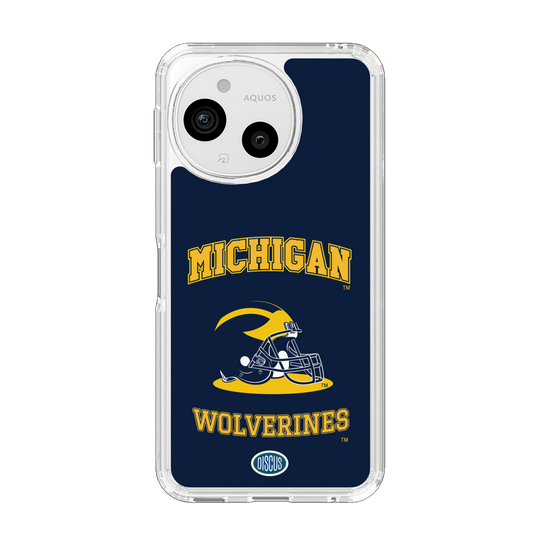 スリムプロテクションケース［ ミシガン大学 - ヘルメット ］