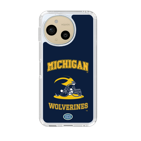 スリムプロテクションケース［ ミシガン大学 - ヘルメット ］