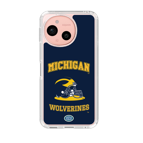 スリムプロテクションケース［ ミシガン大学 - ヘルメット ］