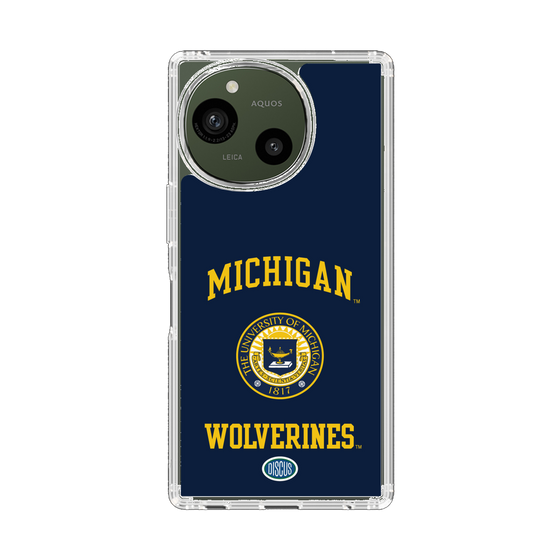 スリムプロテクションケース［ ミシガン大学 - エムブレム ］