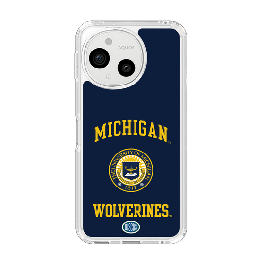 スリムプロテクションケース［ ミシガン大学 - エムブレム ］