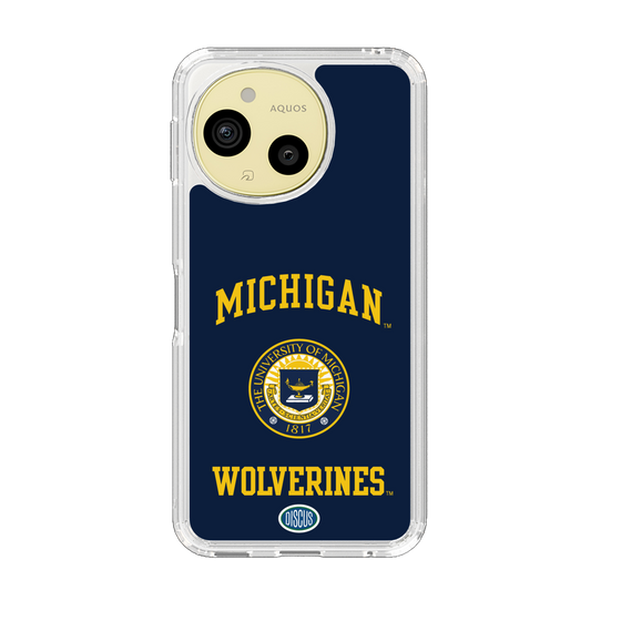 スリムプロテクションケース［ ミシガン大学 - エムブレム ］