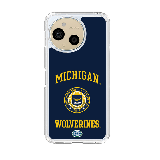 スリムプロテクションケース［ ミシガン大学 - エムブレム ］