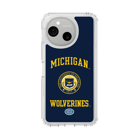 スリムプロテクションケース［ ミシガン大学 - エムブレム ］