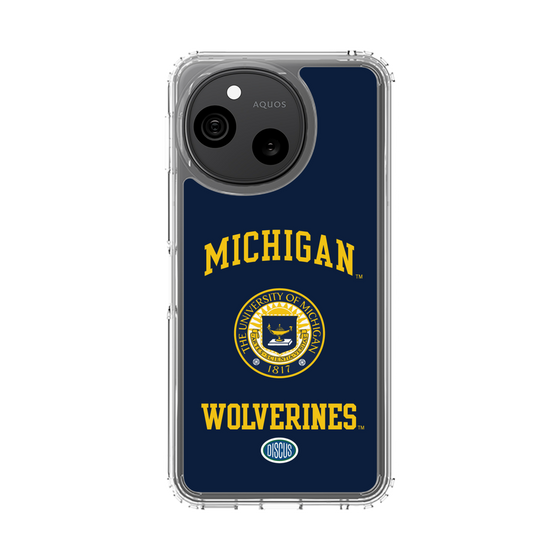 スリムプロテクションケース［ ミシガン大学 - エムブレム ］