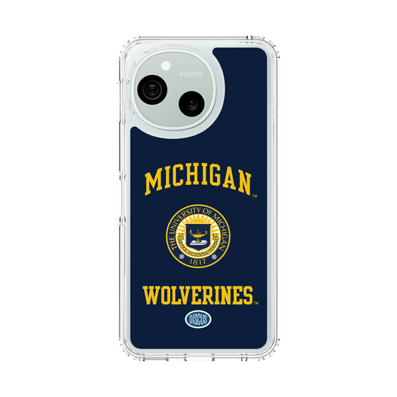 スリムプロテクションケース［ ミシガン大学 - エムブレム ］