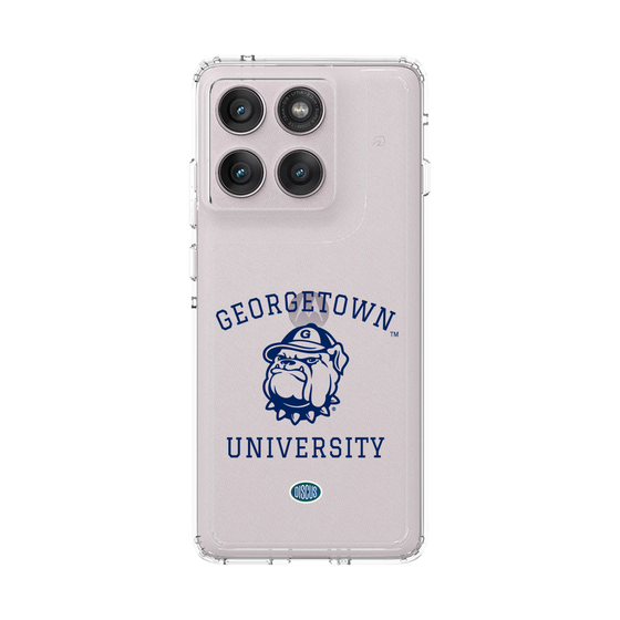スリムプロテクションケース［ ジョージタウン大学 - Jack the Bulldog - clear ］