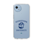 スリムプロテクションケース［ ジョージタウン大学 - Jack the Bulldog - clear ］
