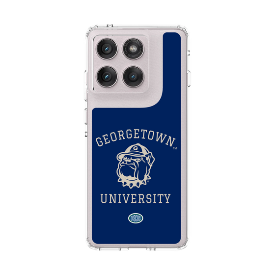 スリムプロテクションケース［ ジョージタウン大学 - Jack the Bulldog - blue ］