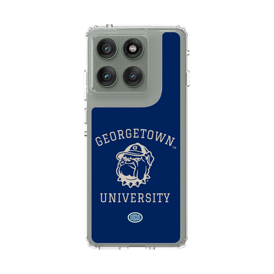 スリムプロテクションケース［ ジョージタウン大学 - Jack the Bulldog - blue ］