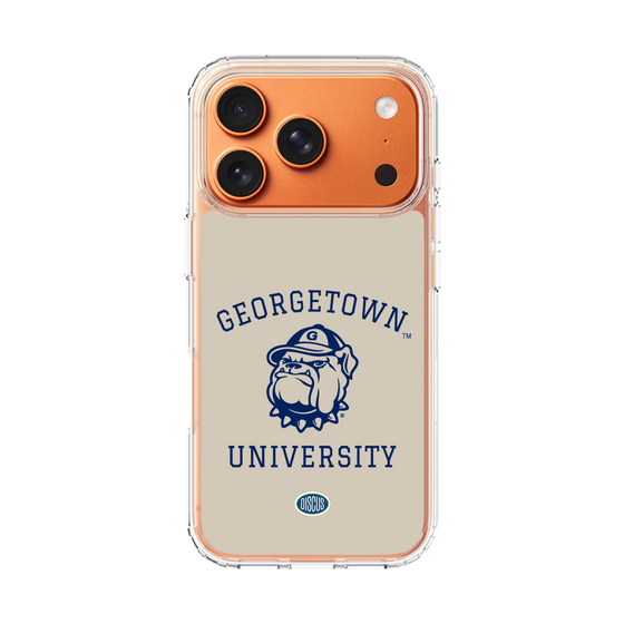 スリムプロテクションケース［ ジョージタウン大学 - Jack the Bulldog - gray ］