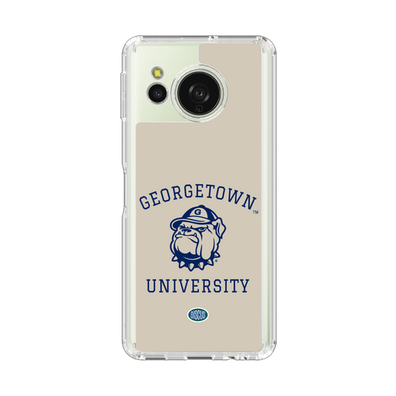 スリムプロテクションケース［ ジョージタウン大学 - Jack the Bulldog - gray ］