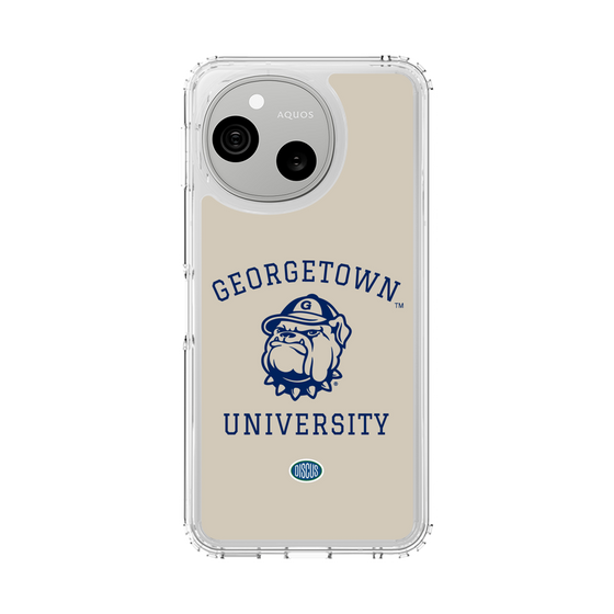 スリムプロテクションケース［ ジョージタウン大学 - Jack the Bulldog - gray ］