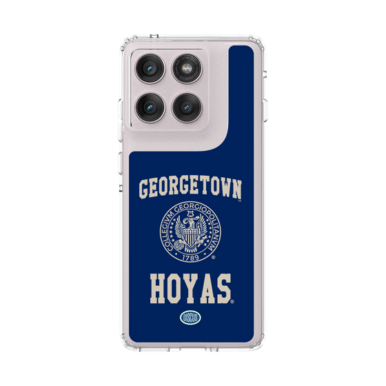 スリムプロテクションケース［ ジョージタウン大学 - エムブレム - gray ］