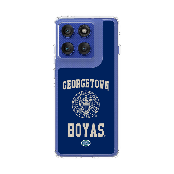 スリムプロテクションケース［ ジョージタウン大学 - エムブレム - gray ］