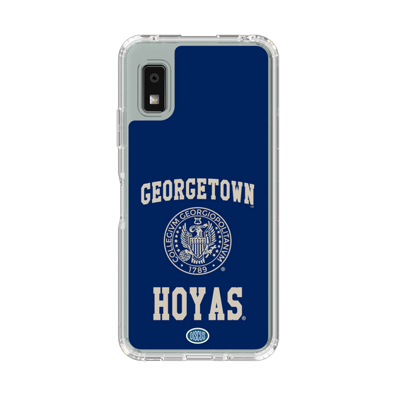 スリムプロテクションケース［ ジョージタウン大学 - エムブレム - gray ］
