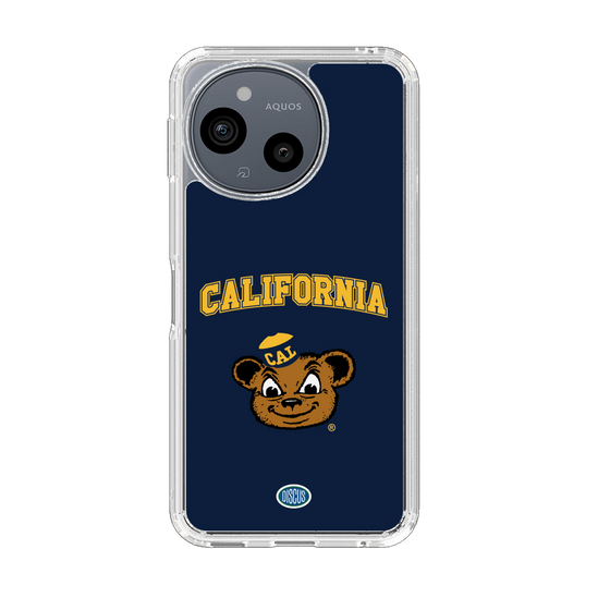 スリムプロテクションケース［ カルフォルニア大学バークレー校 - Oski the Bear - Navy ］