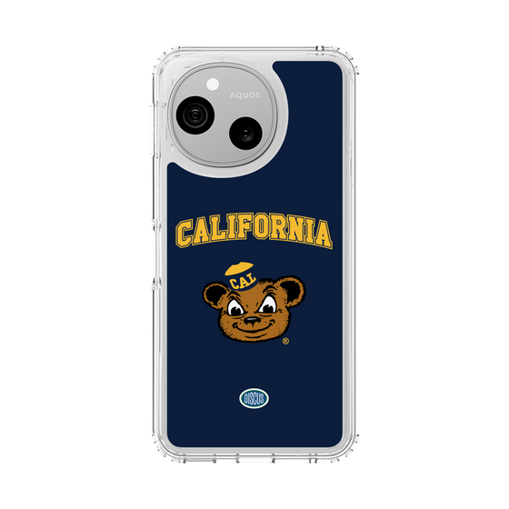 スリムプロテクションケース［ カルフォルニア大学バークレー校 - Oski the Bear - Navy ］