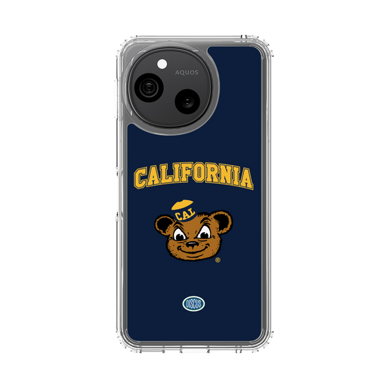 スリムプロテクションケース［ カルフォルニア大学バークレー校 - Oski the Bear - Navy ］