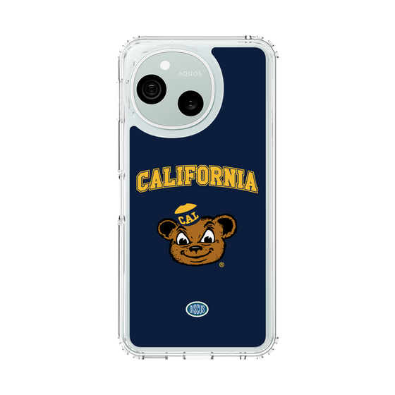 スリムプロテクションケース［ カルフォルニア大学バークレー校 - Oski the Bear - Navy ］