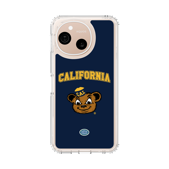 スリムプロテクションケース［ カルフォルニア大学バークレー校 - Oski the Bear - Navy ］