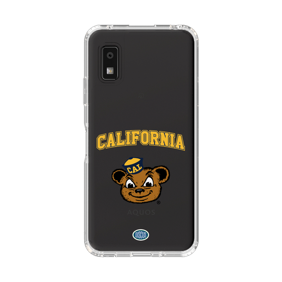 スリムプロテクションケース［ カルフォルニア大学バークレー校 - Oski the Bear - Clear ］
