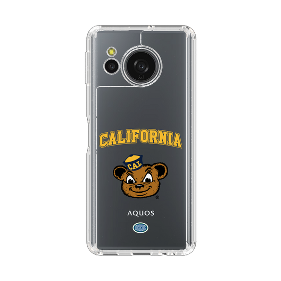 スリムプロテクションケース［ カルフォルニア大学バークレー校 - Oski the Bear - Clear ］