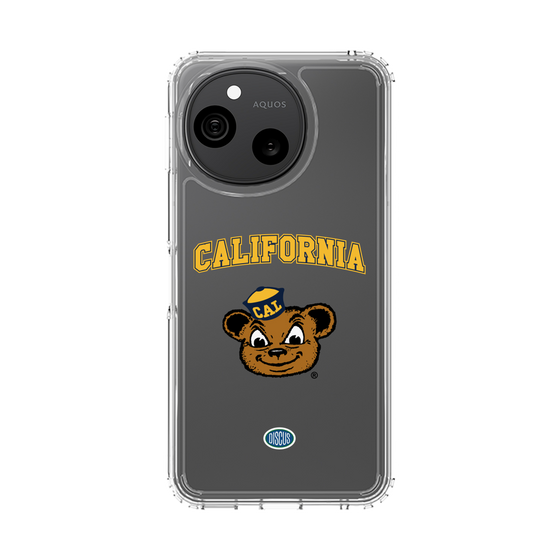スリムプロテクションケース［ カルフォルニア大学バークレー校 - Oski the Bear - Clear ］