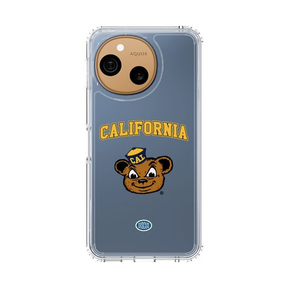 スリムプロテクションケース［ カルフォルニア大学バークレー校 - Oski the Bear - Clear ］