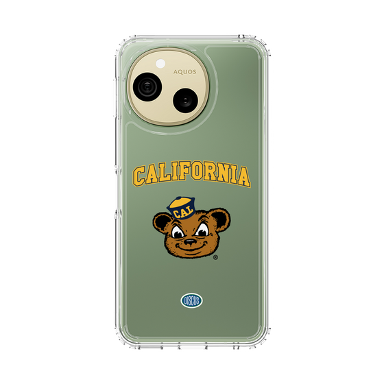 スリムプロテクションケース［ カルフォルニア大学バークレー校 - Oski the Bear - Clear ］