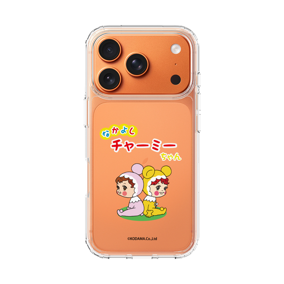 スリムプロテクションケース［ なかよしチャーミーちゃん - 背中合わせ ］