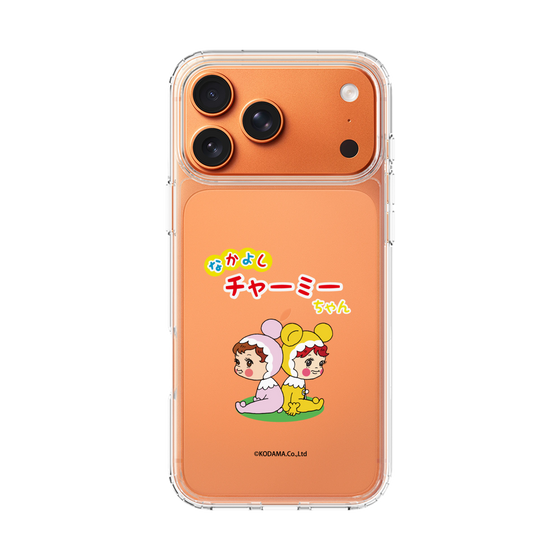 スリムプロテクションケース［ なかよしチャーミーちゃん - 背中合わせ ］
