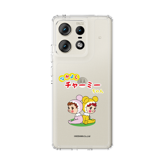 スリムプロテクションケース［ なかよしチャーミーちゃん - 背中合わせ ］