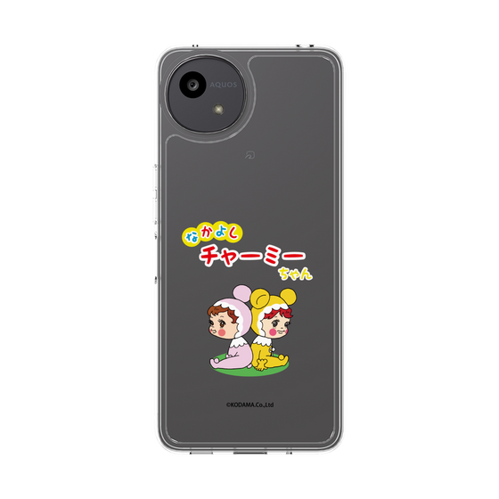 スリムプロテクションケース［ なかよしチャーミーちゃん - 背中合わせ ］