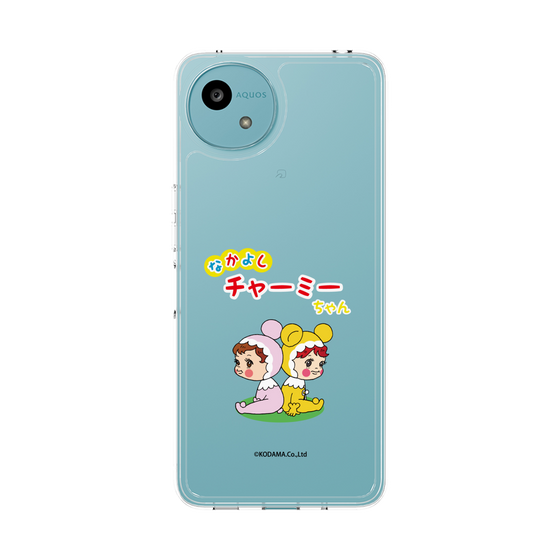 スリムプロテクションケース［ なかよしチャーミーちゃん - 背中合わせ ］