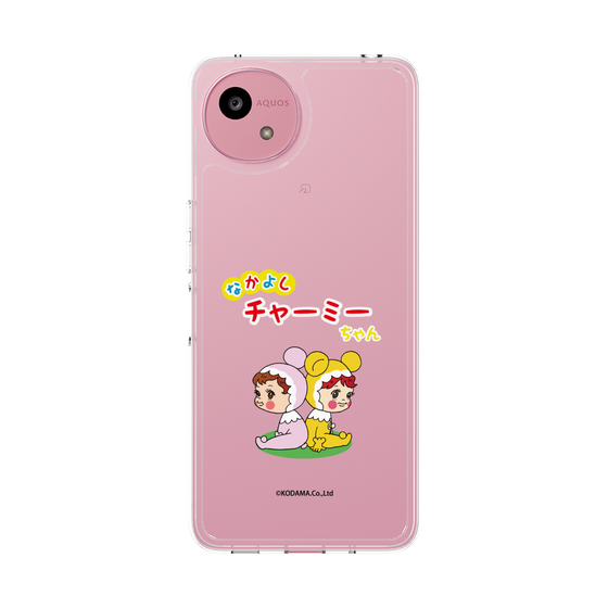 スリムプロテクションケース［ なかよしチャーミーちゃん - 背中合わせ ］