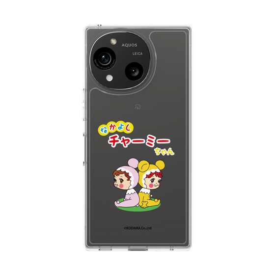スリムプロテクションケース［ なかよしチャーミーちゃん - 背中合わせ ］