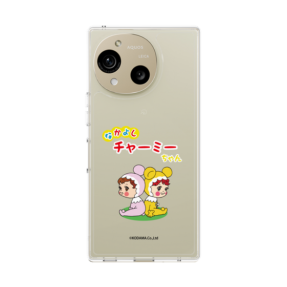 スリムプロテクションケース［ なかよしチャーミーちゃん - 背中合わせ ］
