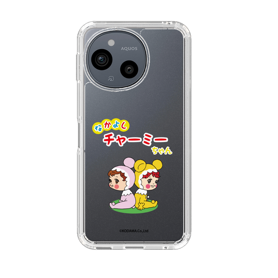 スリムプロテクションケース［ なかよしチャーミーちゃん - 背中合わせ ］