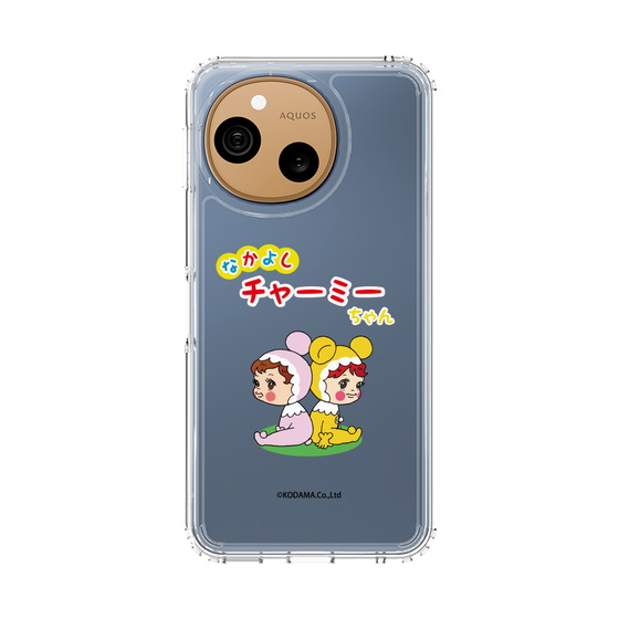 スリムプロテクションケース［ なかよしチャーミーちゃん - 背中合わせ ］