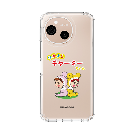 スリムプロテクションケース［ なかよしチャーミーちゃん - 背中合わせ ］