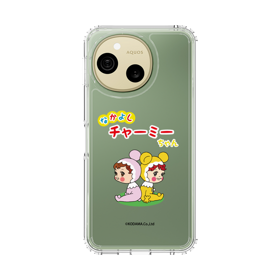 スリムプロテクションケース［ なかよしチャーミーちゃん - 背中合わせ ］