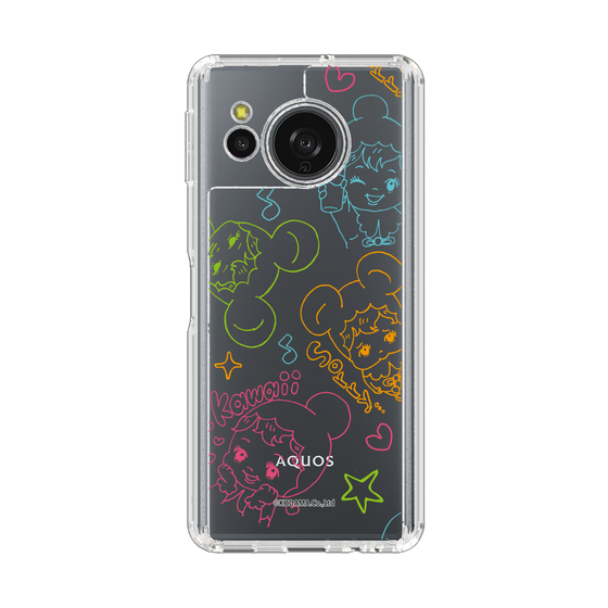 スリムプロテクションケース［ なかよしチャーミーちゃん - ライン ］