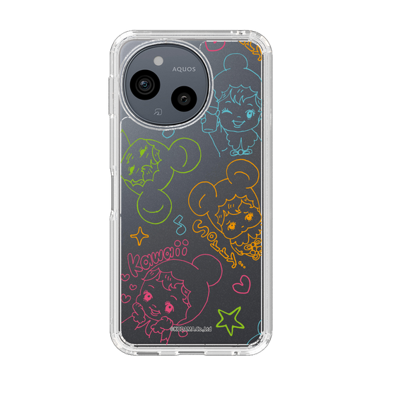 スリムプロテクションケース［ なかよしチャーミーちゃん - ライン ］