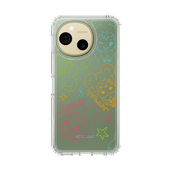 スリムプロテクションケース［ なかよしチャーミーちゃん - ライン ］