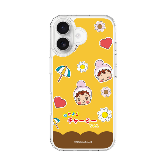 スリムプロテクションケース［ なかよしチャーミーちゃん - チャーミーちゃんとお花 ］