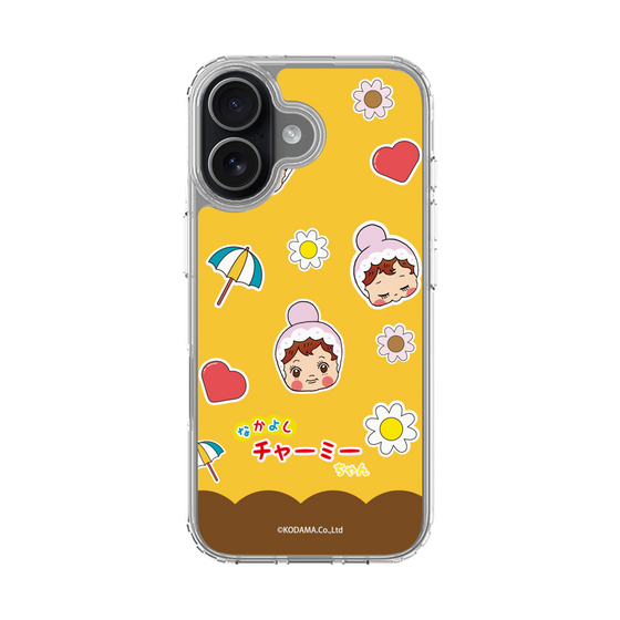 スリムプロテクションケース［ なかよしチャーミーちゃん - チャーミーちゃんとお花 ］