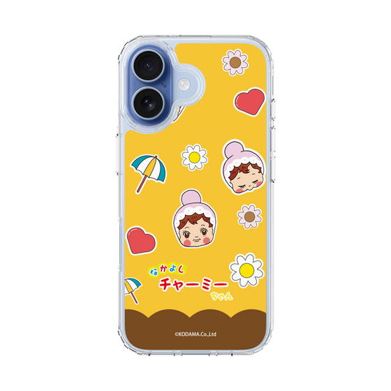 スリムプロテクションケース［ なかよしチャーミーちゃん - チャーミーちゃんとお花 ］